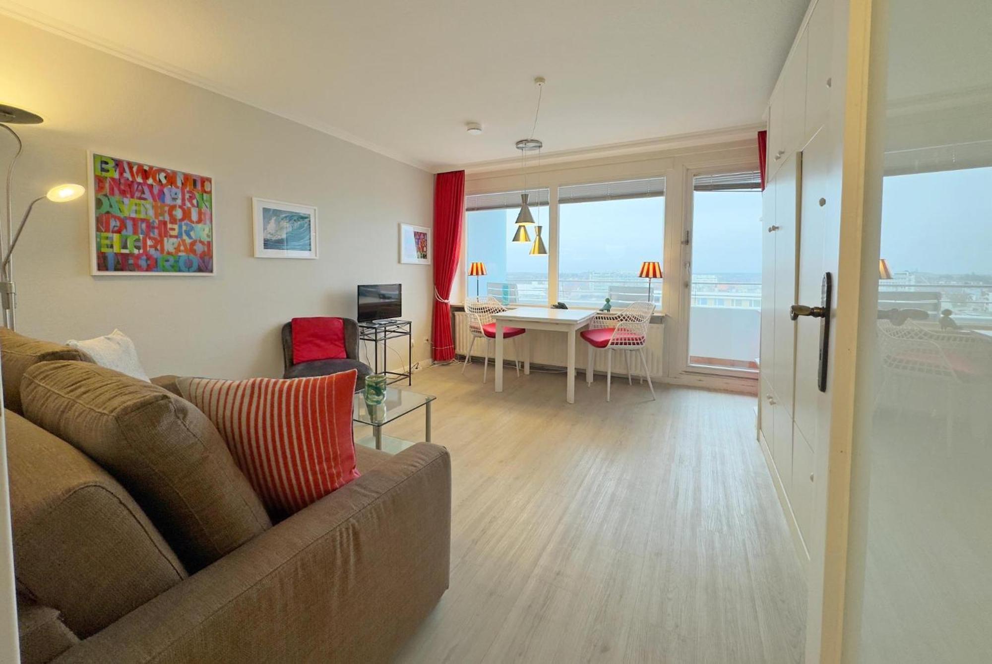 Haus Metropol App 145 Direkt Am Strand 2 Mit Balkon Cityblick Βέστερλαντ Εξωτερικό φωτογραφία
